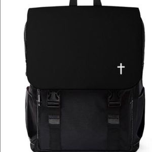 Unisex Cross logo backpack